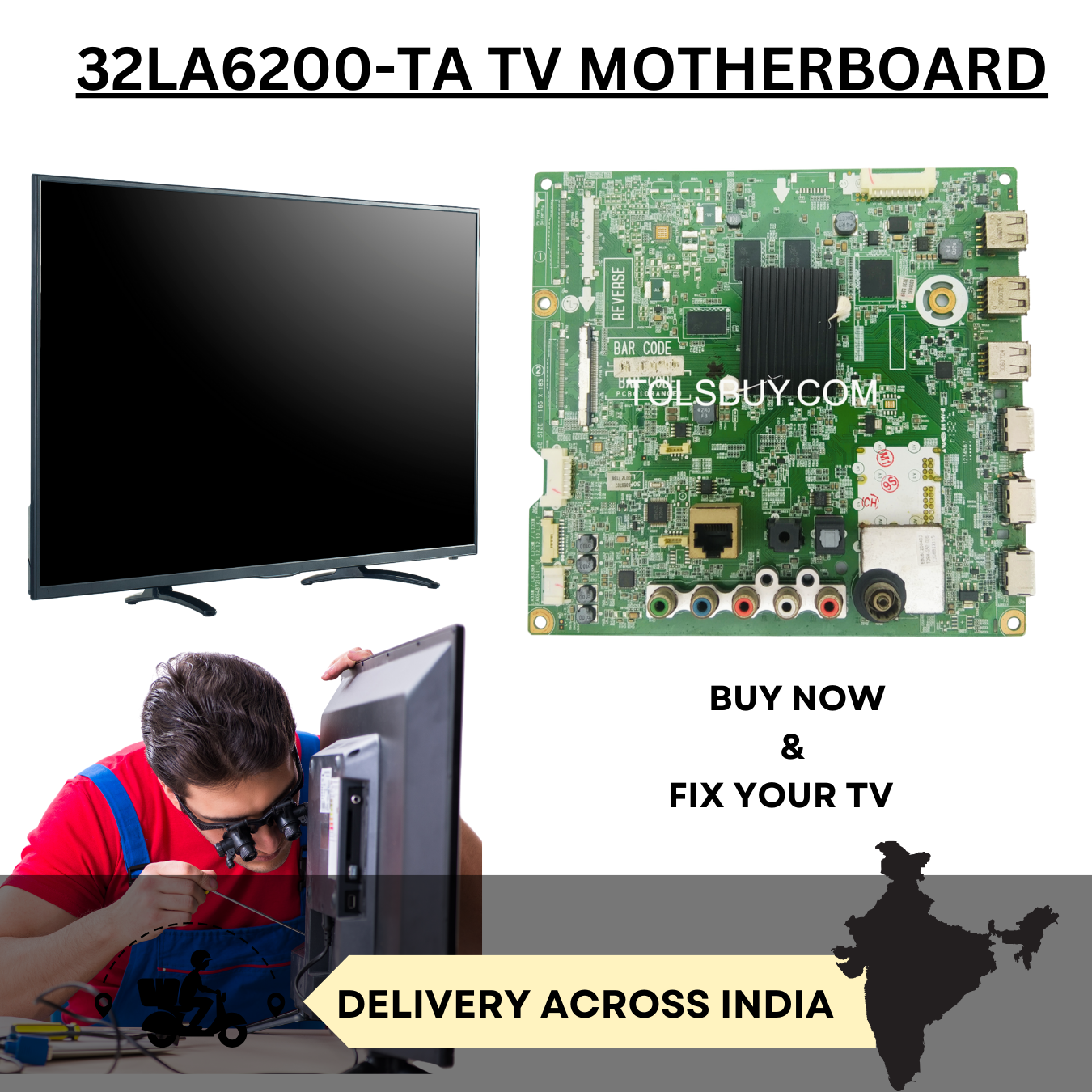 32LA6200-TA LG LED-TV MOTHERBOARD My Store