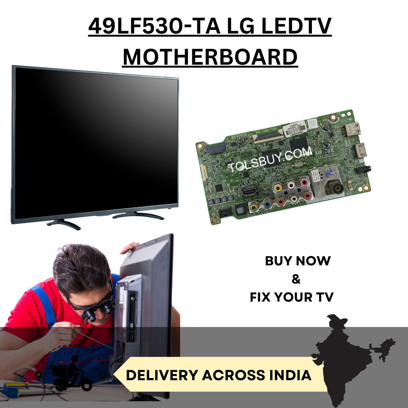 49LF530-TA LG LEDTV MOTHERBOARD My Store