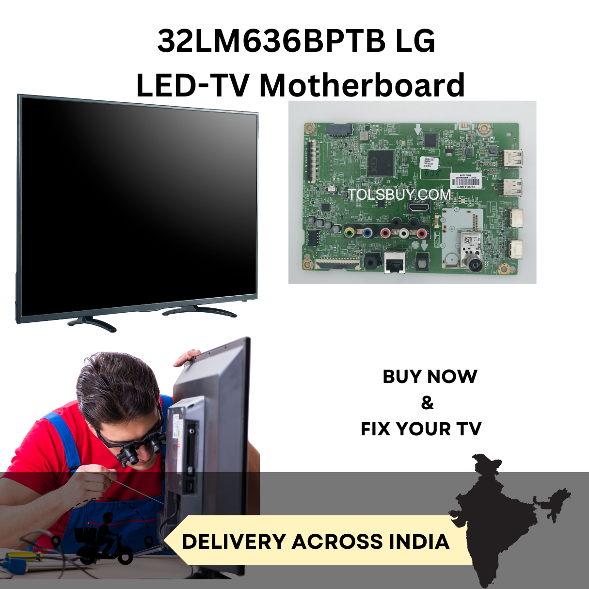 32LM636BPTB LG LED-TV MOTHERBOARD My Store