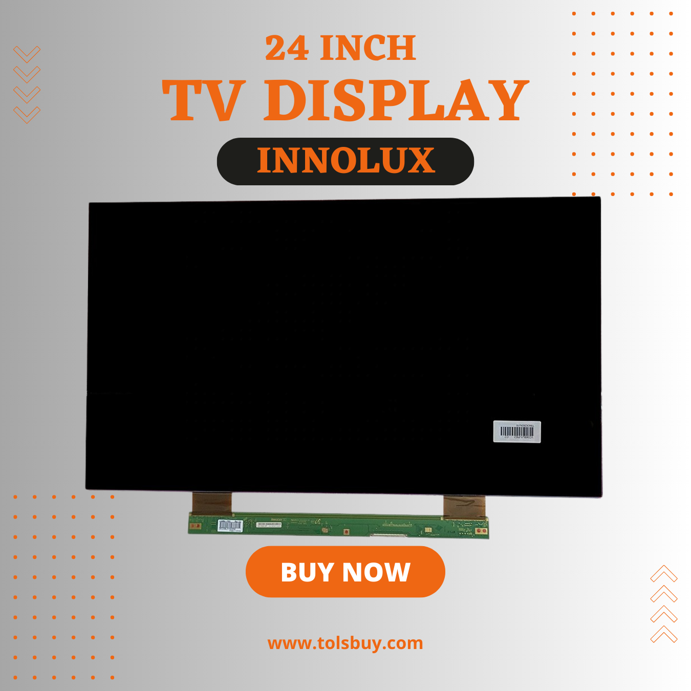 24 Inch INNOLUX TV SCREEN |Set of 5 | Bulk Orders for Commercial Use