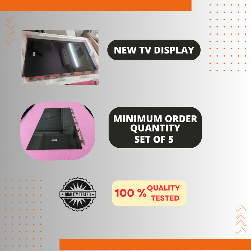 boe 43-inch led tv panel 4k (uhd) | set of 5 – TOLSBUY