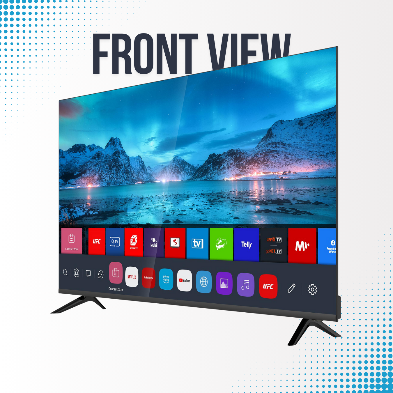 43-Inch Full HD Smart LED TV | Dolby Sound | Set of 2 | Bulk Orders for Commercial Use